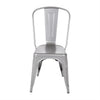 Bolero GL329 - Four Gun Metal Grey Bistro Side Chairs
