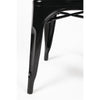 Bolero GL331 - Four Black Bistro Side Chairs