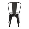 Bolero GL331 - Four Black Bistro Side Chairs