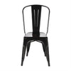 Bolero GL331 - Four Black Bistro Side Chairs