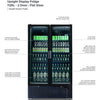 Bromic GM1100B-NR - Upright Display Fridge