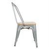 Bolero GM642 - Four Dining Side Chairs with Wood Seat Pads