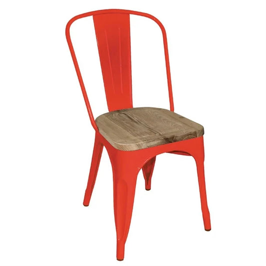 Bolero GM643 - Four Dining Side Chairs with Wood Seat Pads