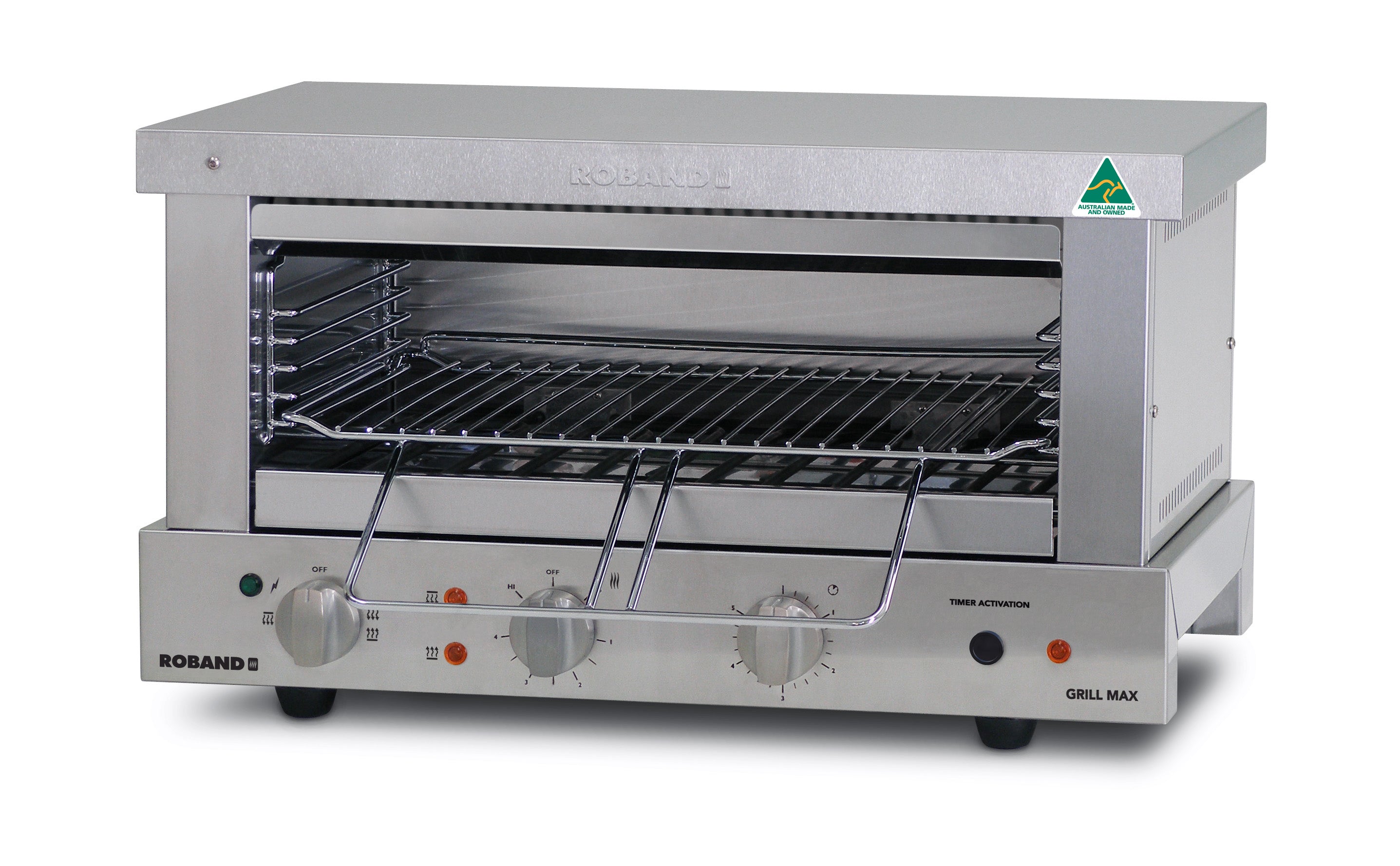 Roband Grill Max GMW815E - Open Mouth Toaster