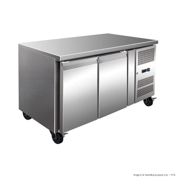 Thermaster GN2100BT - Two Door Bench Freezer