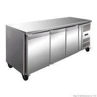 Thermaster GN3100TN - Three Door Bench Fridge