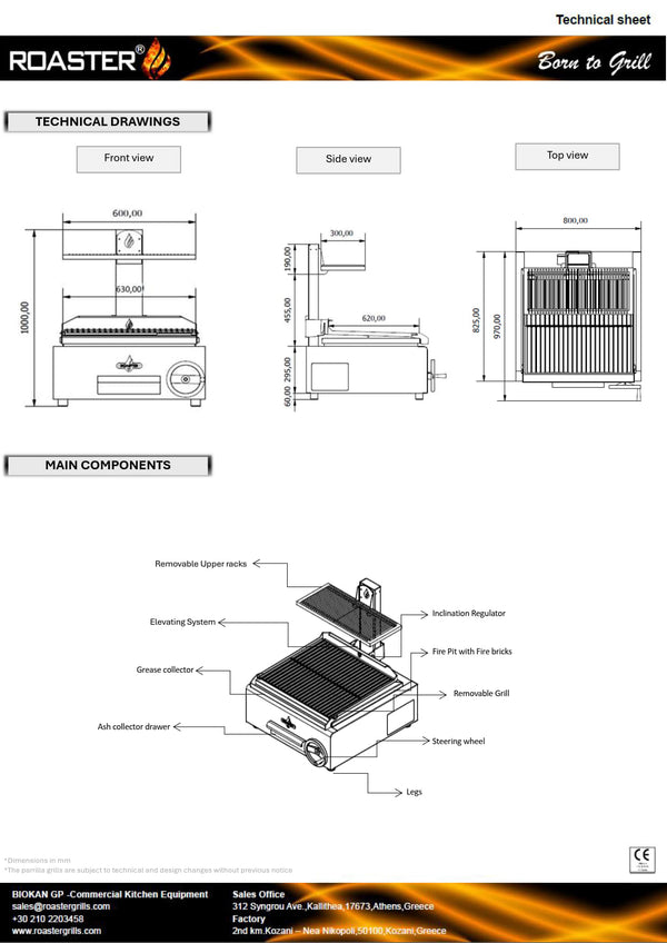Roaster GP1G - Parilla Grill