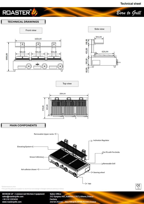 Roaster GP3G - Parilla Grill