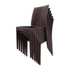 Bolero GR361 - Four Rattan Bistro Side Chairs