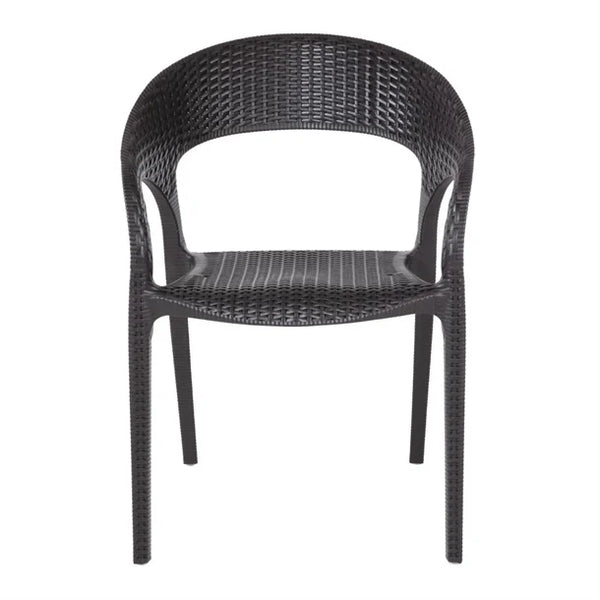 Bolero GR363 - Four Rattan Wraparound Arm Chairs