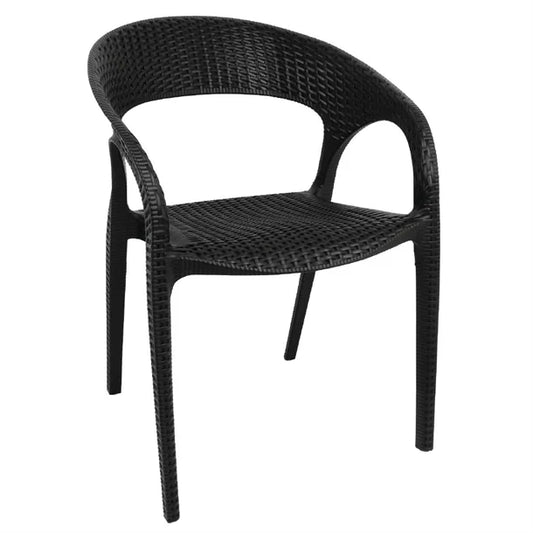 Bolero GR363 - Four Rattan Wraparound Arm Chairs