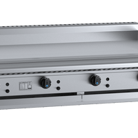 B+S Black GRP-12BM - Bench Mounted Grill Plate