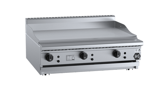 B+S Black GRP-9BM - Bench Mounted Grill Plate