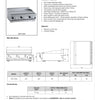 B+S Black GRP-9BM - Bench Mounted Grill Plate