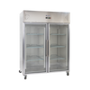 Exquisite GSC1410G - Two Glass Door Upright Fridge
