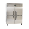 Exquisite GSF1202H - Two Split Solid Door Upright Freezer