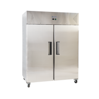Exquisite GSF1410H - Two Solid Door Upright Freezer