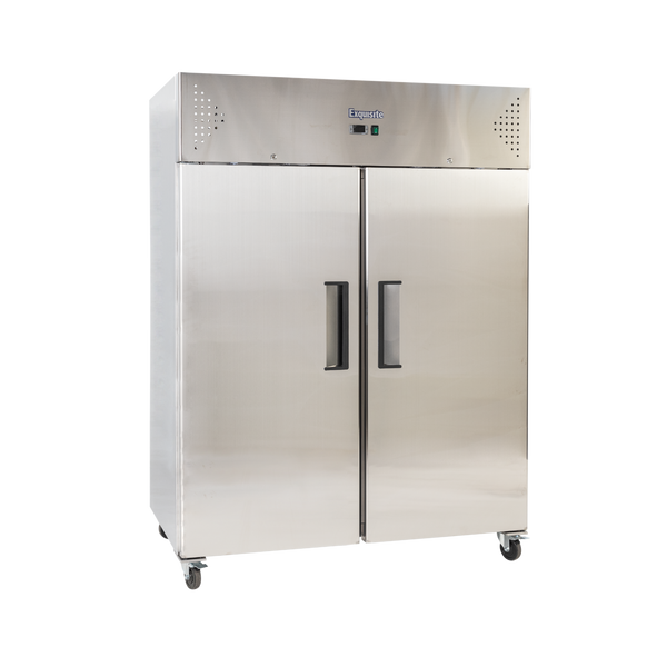Exquisite GSF1410H - Two Solid Door Upright Freezer