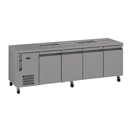 Williams Opal HO4USSBA 4 Door Undercounter Fridge