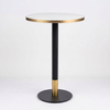 Gold Aluminium Edge Sintered Stone - Black Base