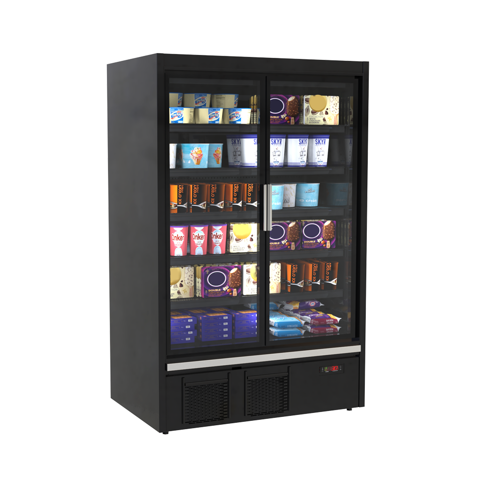 Hussmann H2TLDS-07 - Single Door Multideck Freezer