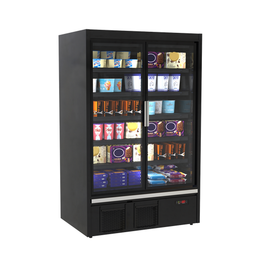 Hussmann H2TLDS -14- Two Door Multideck Freezer