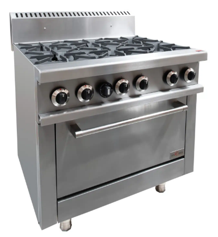 Hargrill HAR-OR900 6 Burner Oven Range