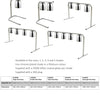 ICE HLB0003 - Triple Benchtop Heat Lamp