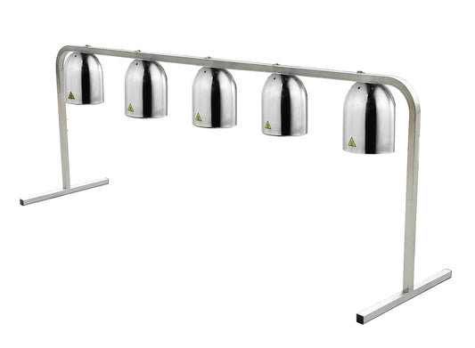 ICE HLB0005 - Quintuple Benchtop Heat Lamp