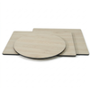 HPL Nordic Oak Compact Laminate Tabletop with Round 450 Table Base