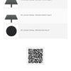 HPL Compact Laminate Table Black with Cavallo Base