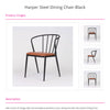 Harper Steel Stackable Dining Chair
