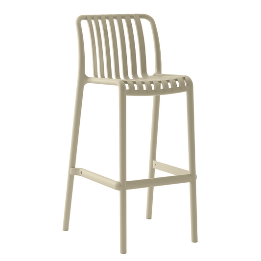 Helix Outdoor Polypropylene Bar Stool