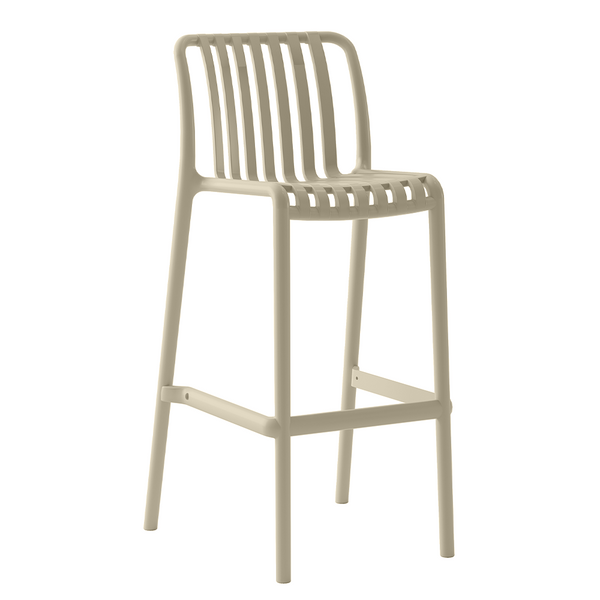 Helix Outdoor Polypropylene Bar Stool
