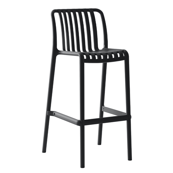 Helix Outdoor Polypropylene Bar Stool