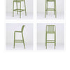 Helix Outdoor Polypropylene Bar Stool