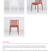 Helix Outdoor Polypropylene Side Chair