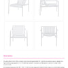 Helix Relax Outdoor Resin Chair with Arms