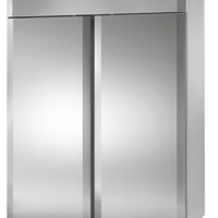 Ital Fridge IFF1400-2D 2 Solid Door Freezer