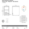 Simag by Bromic IM0018HC-NR - Self-Contained Ice Machine