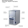 Simag by Bromic IM0032HC-NR - Self-Contained Ice Machine