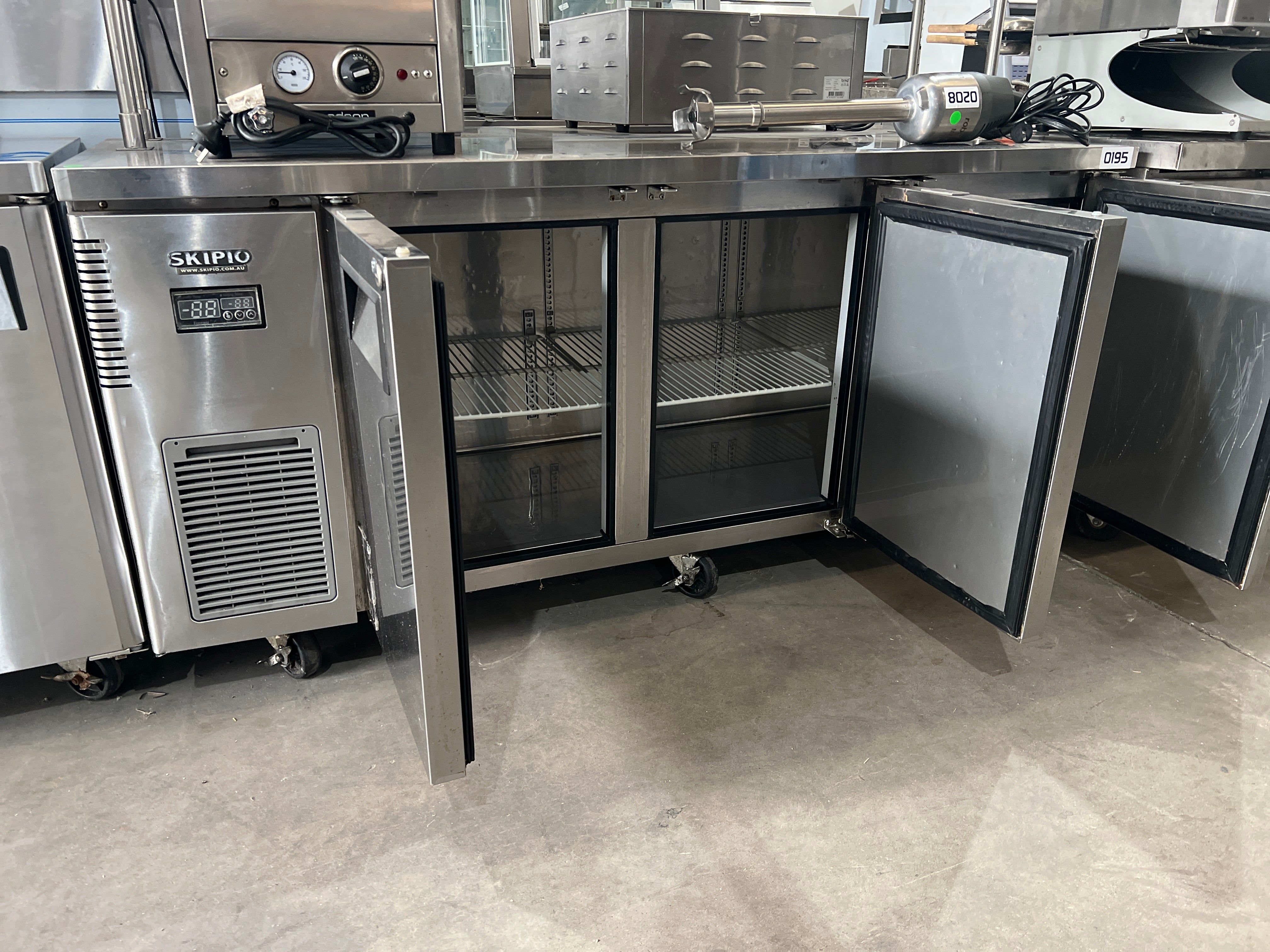 Skipio SUF183 Under Bench Freezer SilverChef