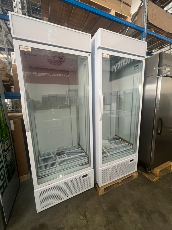 Bromic GM0690LW Upright Glass Door Fridge