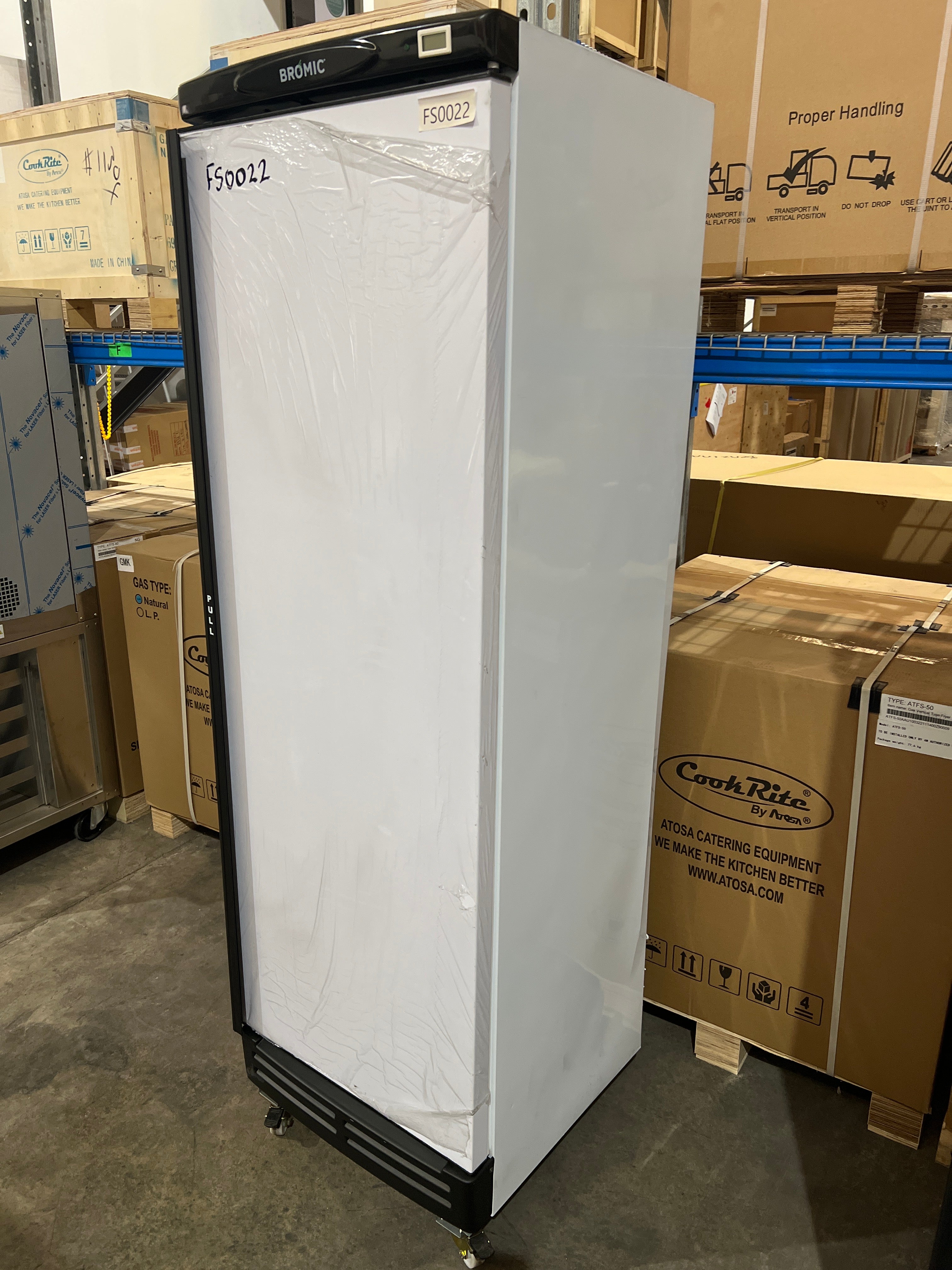 Thumbnail - Bromic UC0374SDW White Solid Door Fridge