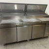 Desmon FPTM3N3G-80 Pizza Prep Fridge