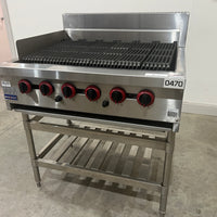 Gasmax QR-36E Char Grill + QR-36-SE Stand