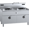 B&S IN-W2-12 2 Hole Induction Wok 2x 12kW