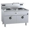 B&S IN-W2-8 2 Hole Induction Wok 2x 8kW