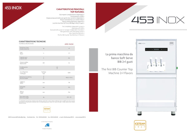Iceteam 1927 INOX 453 - Soft Serve Machine