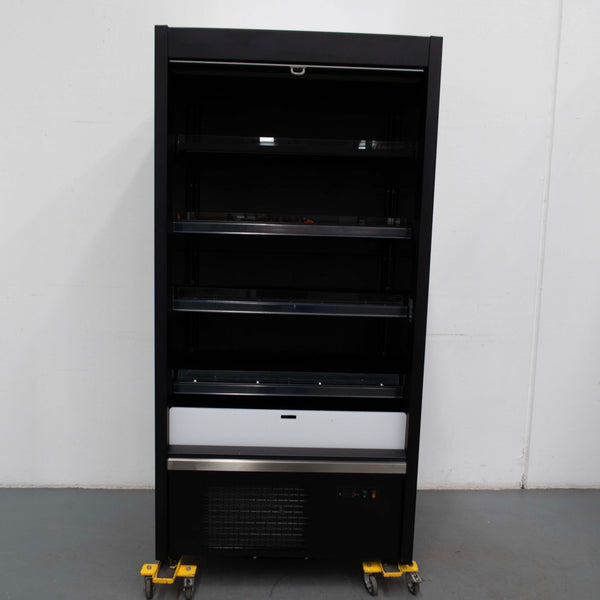 Hussmann H1TMS-10-1ISCB0U IS/BLK OS Deli Reach In